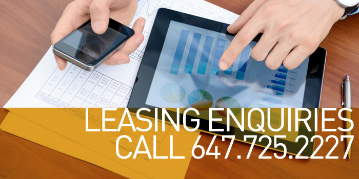 Leasing Enquiries Call 647.725.2227